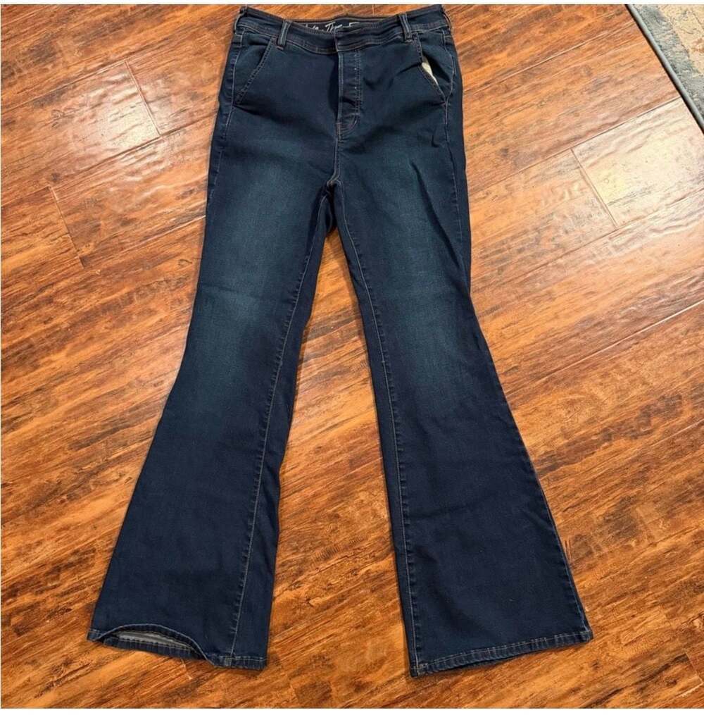 We The Free by Free People High Rise Just Float On Flare Jeans